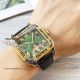 Replica Cartier Octagonal Case Gold Vintage Case Leather Strap Watch 42mm (6)_th.jpg